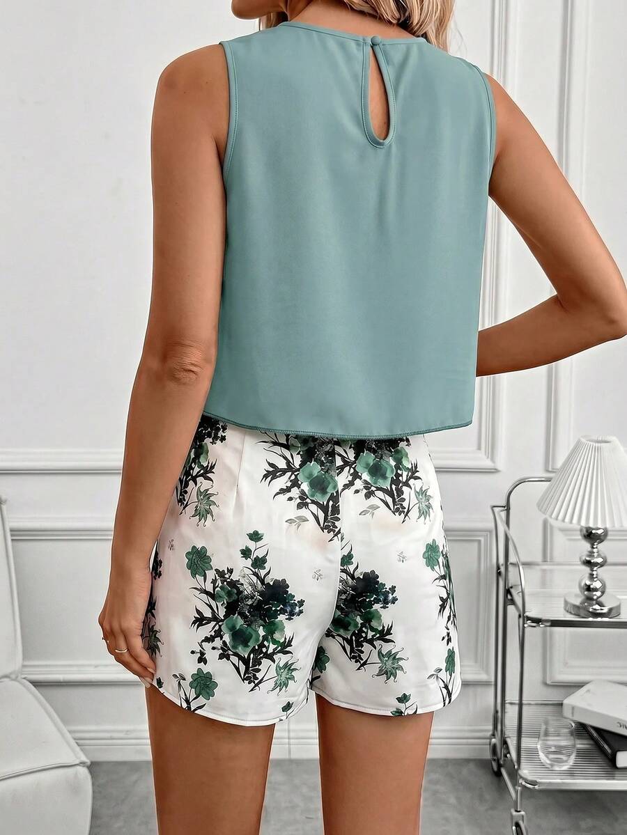Conjunto Verão Rafaela Regata e Shorts
