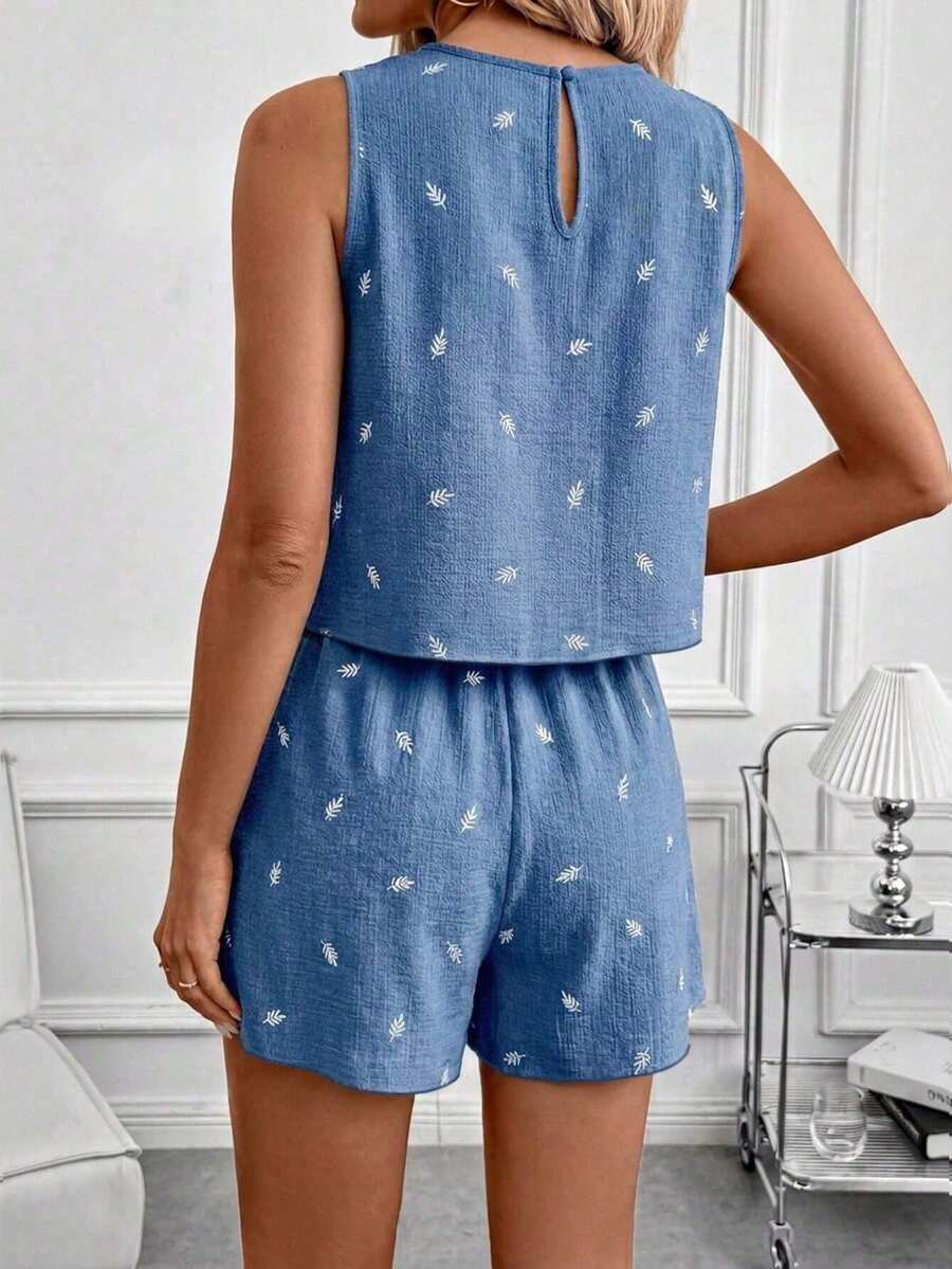 Conjunto Verão Rafaela Regata e Shorts