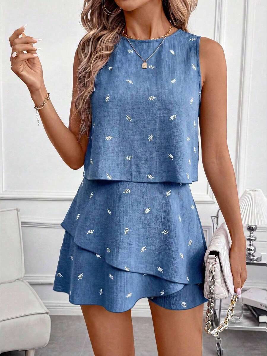 Conjunto Verão Rafaela Regata e Shorts
