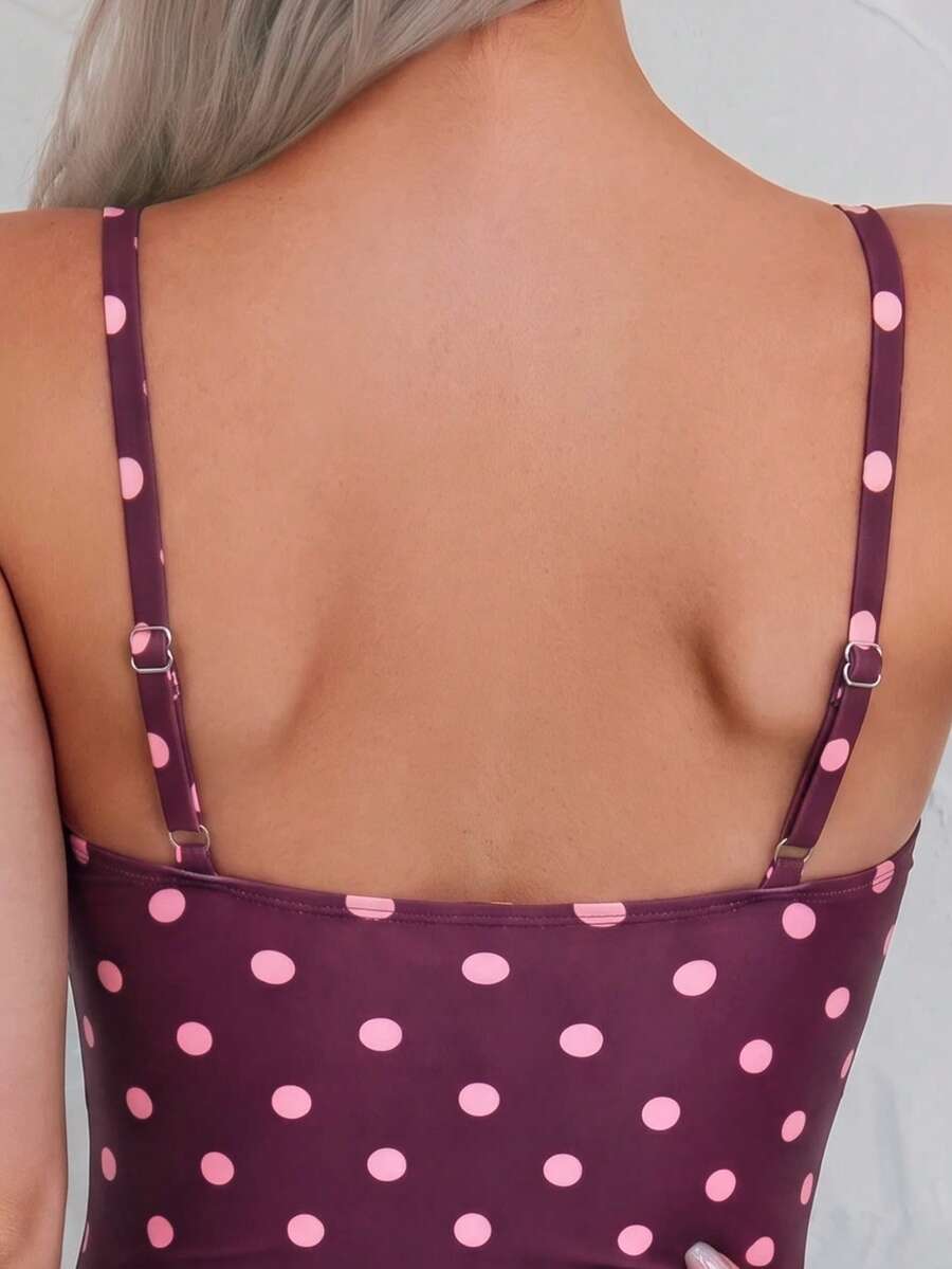 Maiô Monokini Longo Sofia Amarração no Pescoço