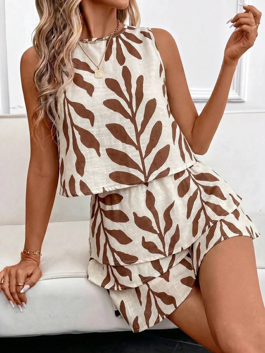 Conjunto Verão Rafaela Regata e Shorts