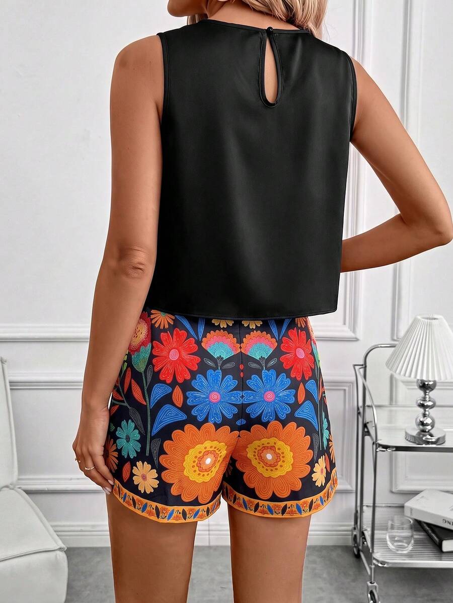 Conjunto Verão Rafaela Regata e Shorts