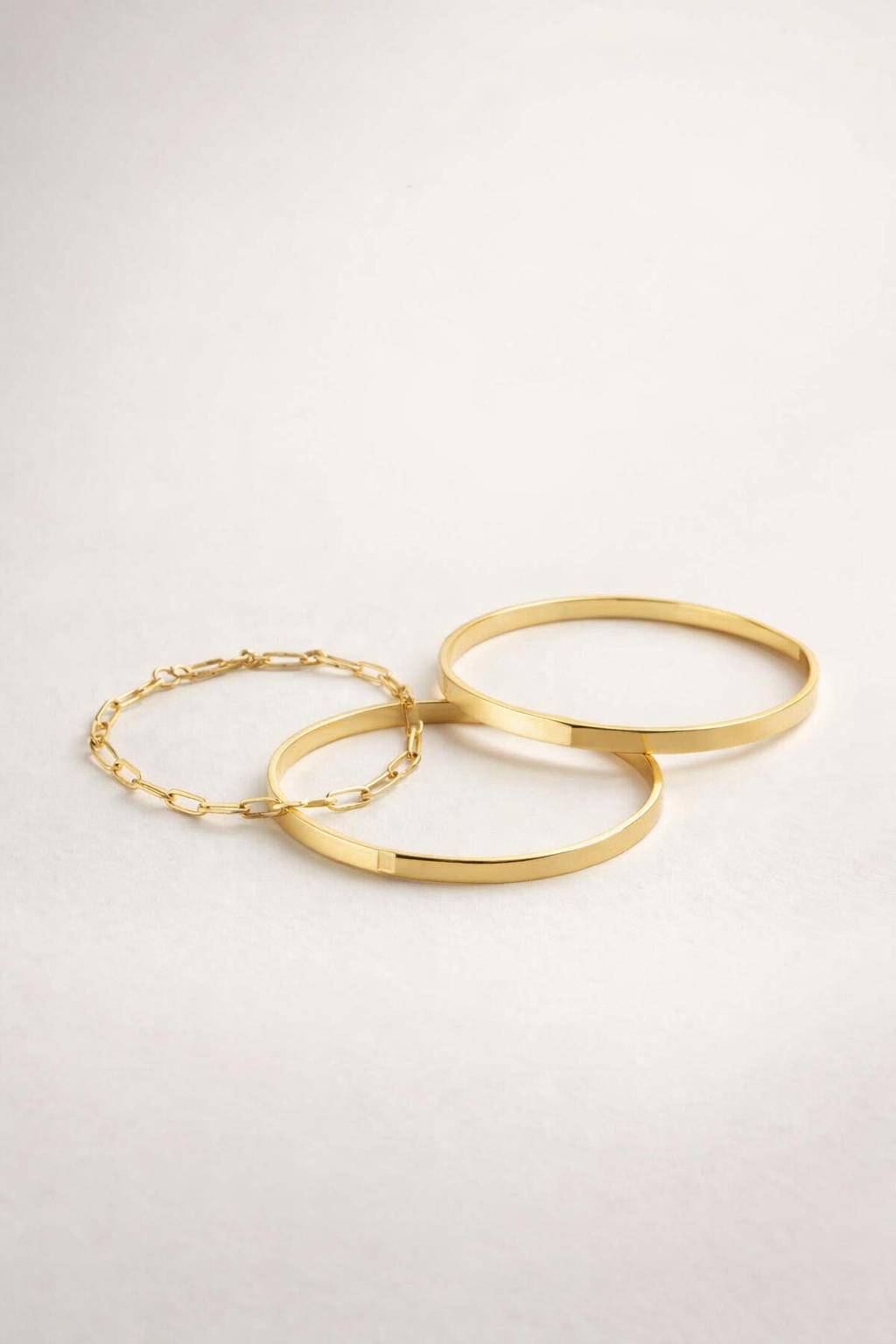Kit Pulseiras Étoile Élégance Banhadas em Ouro 18K